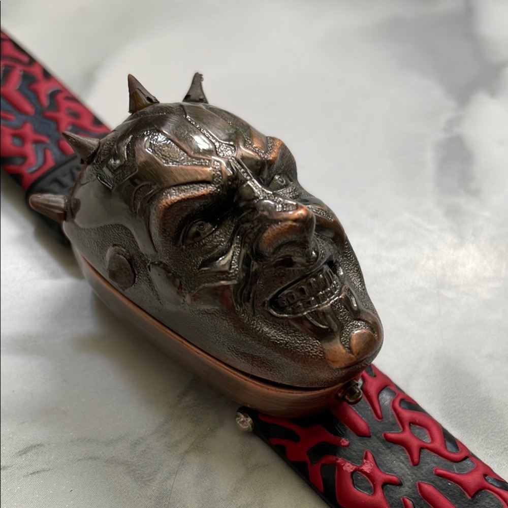 Vintage - Star wars Darth Maul Digital flip watch